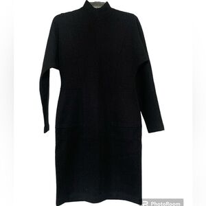 Mock neck sweater dress size s